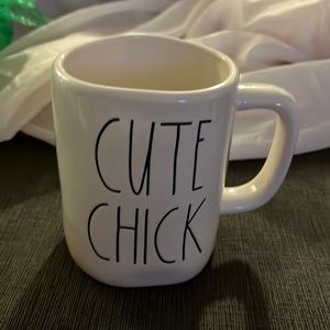 Rae Dunn “CUTE CHICK” ceramic mug